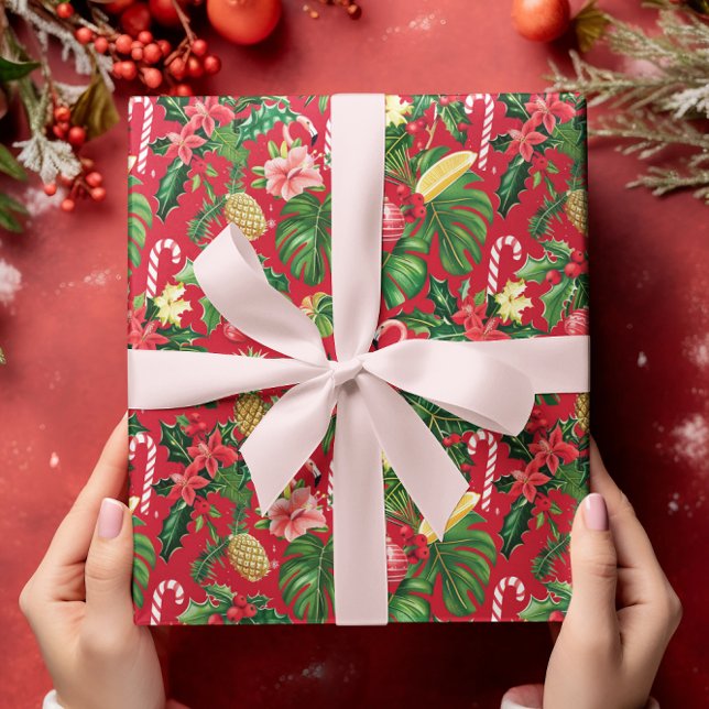 Jul i juli Tropical Mönster Presentpapper (Skapare uppladdad)