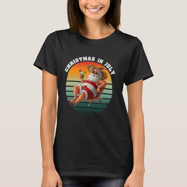Jul i juli: Vacation i Sung T Shirt (Framsida)