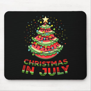 Jul i juli: Watermelon Julafton Träd Sommar 1 Musmatta