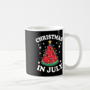 Jul i juli Watermelon Julafton Träd, sommartid i M Kaffemugg