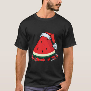 Jul i juli Watermelon Julgran Sommar T Shirt