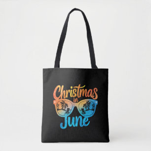 Jul i juni-solglasögon Roligt sommarlov Tygkasse