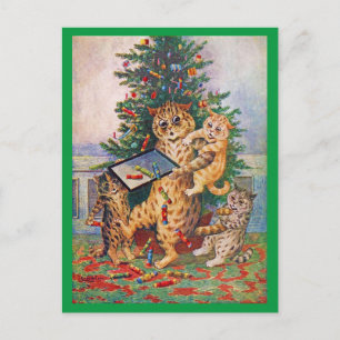 Jul i Kattland, Louis Wain Vykort