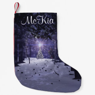Jul i lagerföra för gräs liten julstrumpa