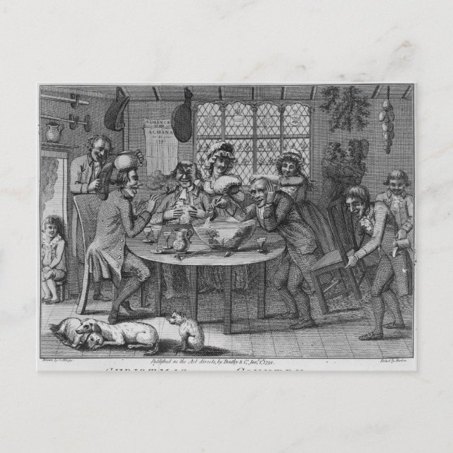 Jul i Land Helg Vykort (Framsida)