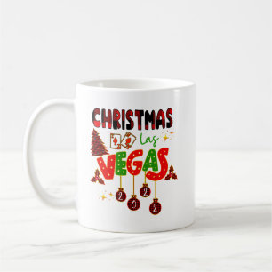 Jul i Las Vegas Group Matching Typography Kaffemugg