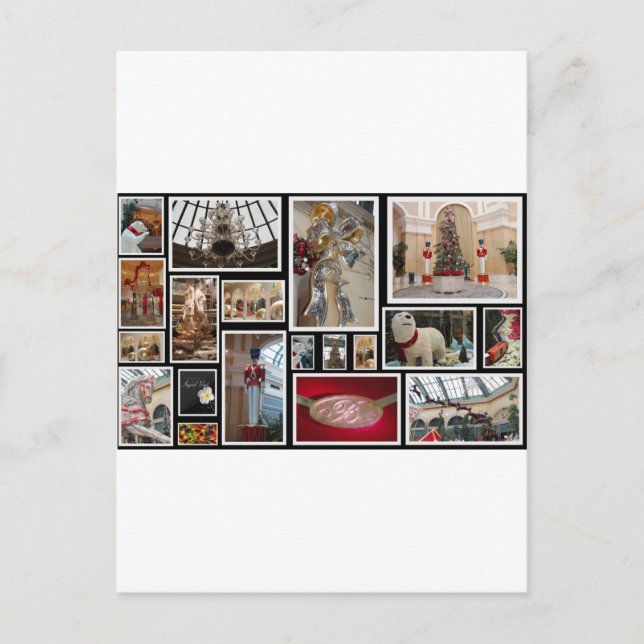 Jul i Las Vegas Helg Vykort (Framsida)