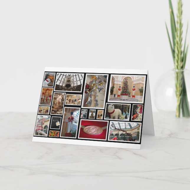 Jul i Las Vegas Helgkort (Framsida)