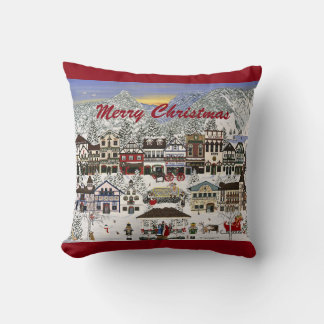 Jul i Leavenworth Washington Pillow Kudde
