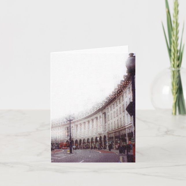 Jul i London Helgkort (Framsida)