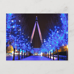Jul i London Öga Helg Vykort
