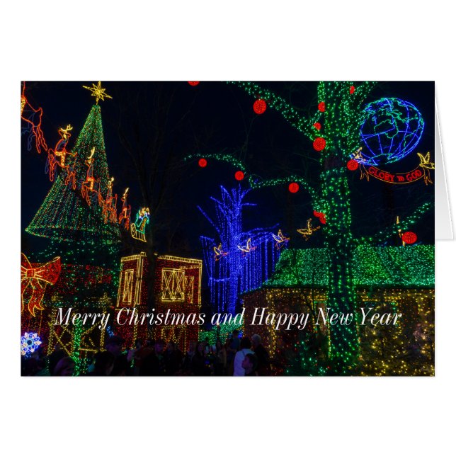 Jul i Midtown Card OBS Kort (Framsidan Horizontal)