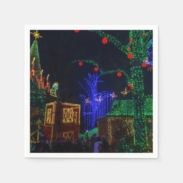 Jul i Midtown Pappersservett (Framsidan)