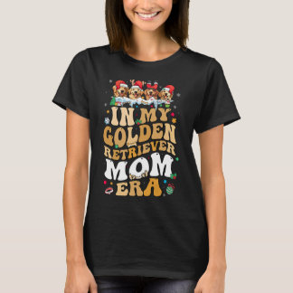 Jul i min gyllene retriever Era Hund Mamma T Shirt