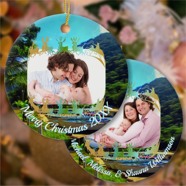 Jul i Mismaloya 0350 Julgransprydnad Keramik (Skapare uppladdad)