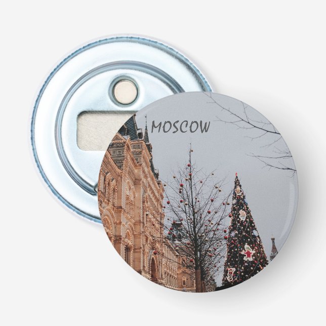 Jul i Moskva Flasköppnare (Framsidan)