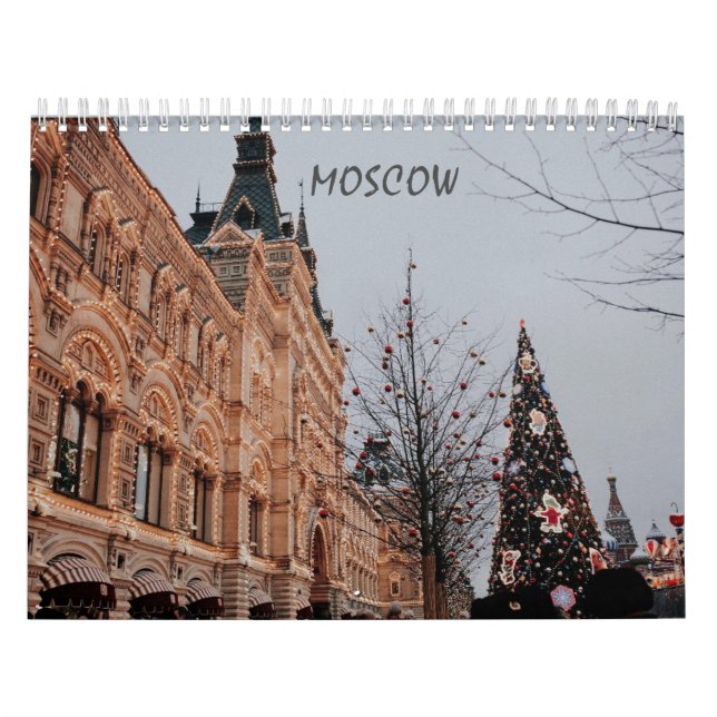 Jul i Moskva Kalender (Omslag)