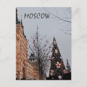 Jul i Moskva Vykort