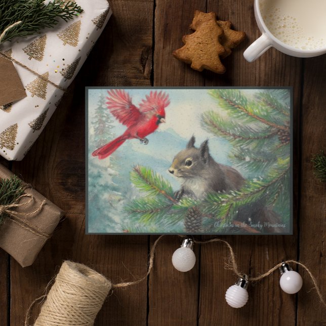 Jul i NC-Alla intäkter till orkanen Helene Helgkort (100% of proceeds from the card go to Samaritan's Purse to help victims of Hurricanes Helene & Milton)