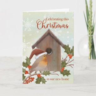 Jul i New Home Bird and Birdhouse Kort