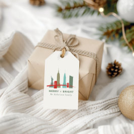 Jul i New York, Architecture Skyline Presentetikett