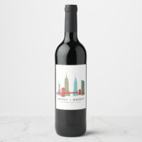 Jul i New York, Architecture Skyline