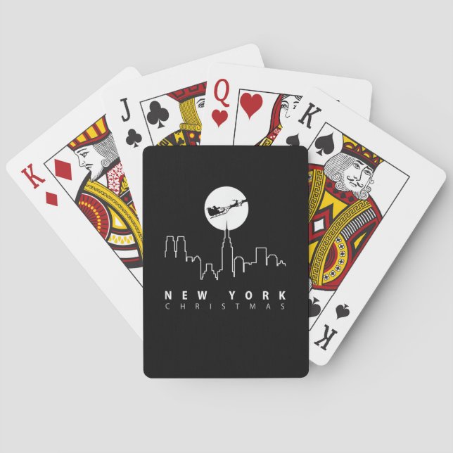 Jul i New York City Casinokort (Baksidan)