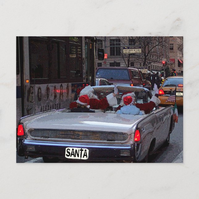 Jul i New York City Helg Vykort (Framsida)