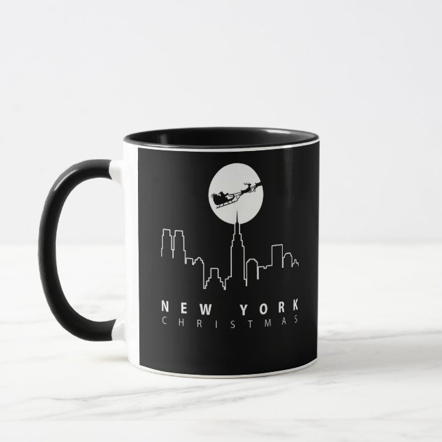 Jul i New York City Mugg (Vänster)
