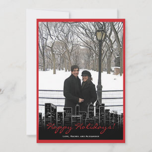 Jul i New York-fotokort Julkort