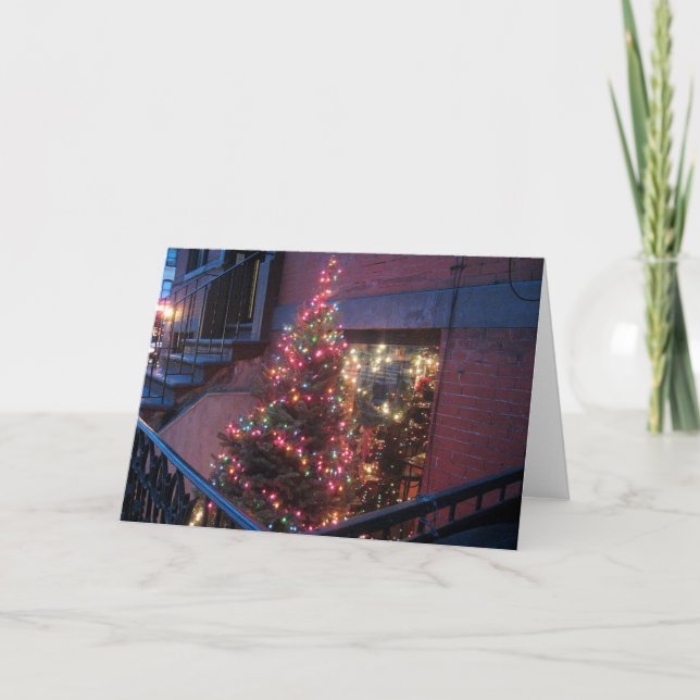 Jul i New York Helgkort (Framsida)