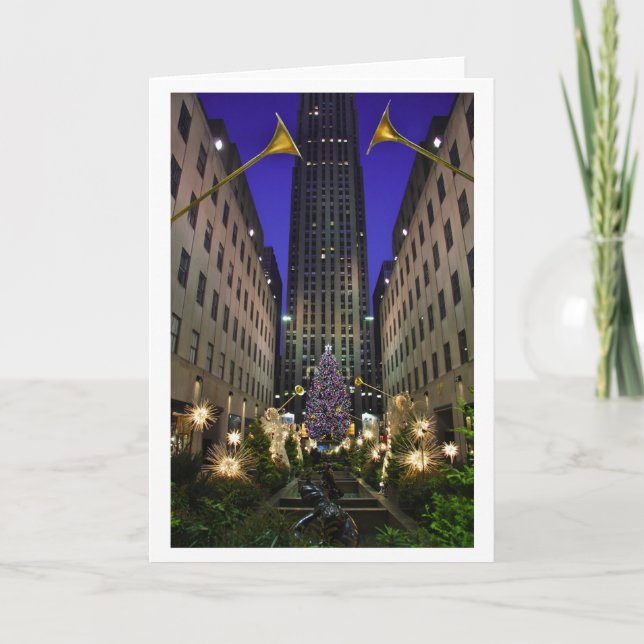 Jul i New York Helgkort (Framsida)