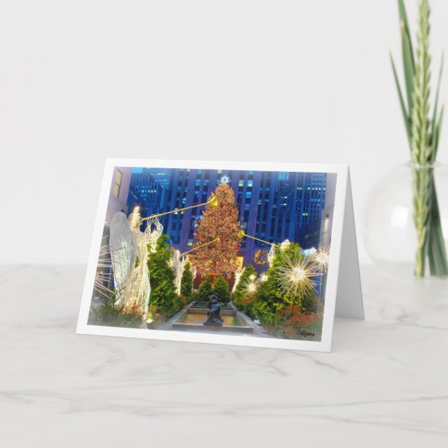 Jul i New York Helgkort (Framsida)