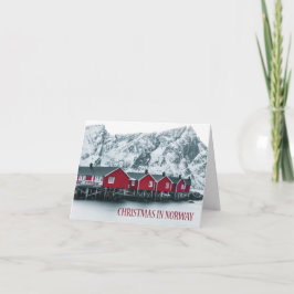 Jul i norge, Lofoten öar Helgkort