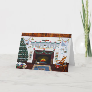 Jul i Oregon Notecard Helgkort