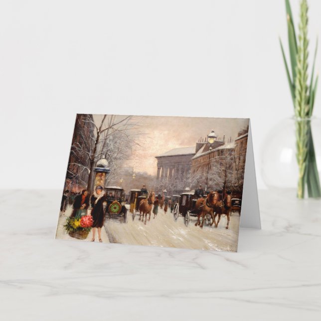 Jul i Paris 1941 Helgkort (Framsida)