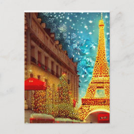 Jul i Paris, Elfle torn Vykort