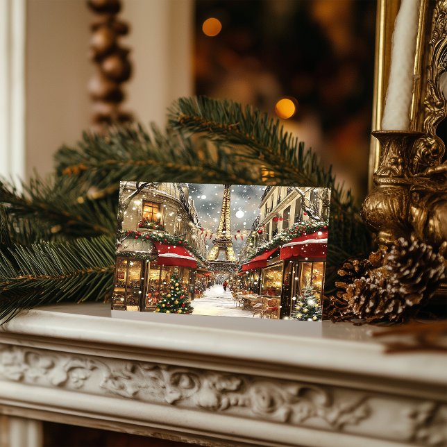 Jul i Paris: Helgdag Charm på Eiffel Avenue Helg Vykort (Skapare uppladdad)