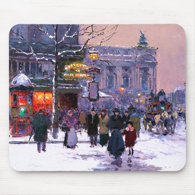 Jul i Paris. Julgåva Musmatta (Framsidan)