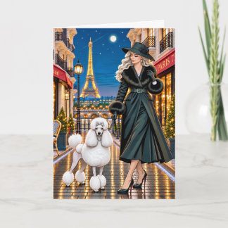 Jul i Paris,Pudel Helgkort