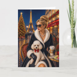 Jul i Paris,Pudel Helgkort