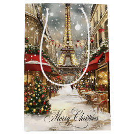 Jul i Paris Vintage Holiday-gatumiljö