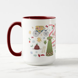 Jul i Randalls (Maroon 15 oz) Mugg