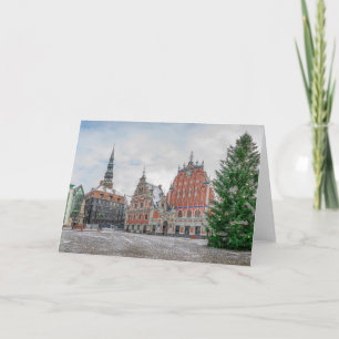 Jul i Riga Lettland Helgkort