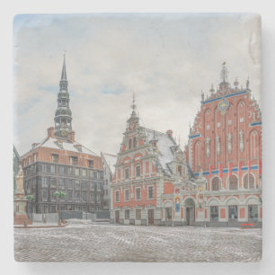 Jul i Riga Lettland Stenunderlägg
