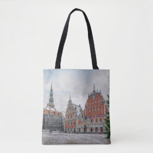 Jul i Riga Lettland Tygkasse
