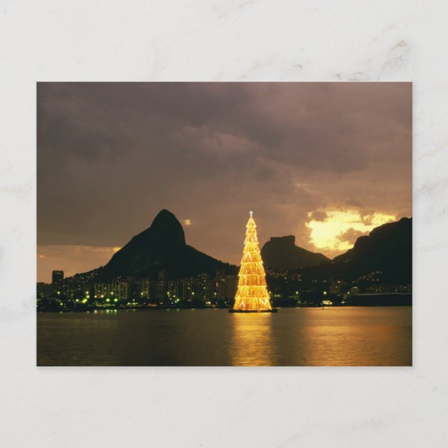 Jul i Rio de Janeiro Brasilien Helg Vykort (Framsida)