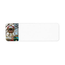 Jul i Rockefeller - Leksak Solider - NYC Returadress Etikett