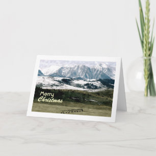 Jul i Rockies, Montana Helgkort