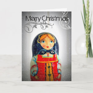 Jul i Ryssland-kort Helgkort